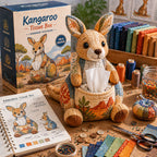 🔥Last Day Promo: 49% OFF 🌴Handmade Patchwork Bushland Cozy Collection Tissue Box DIY Kit