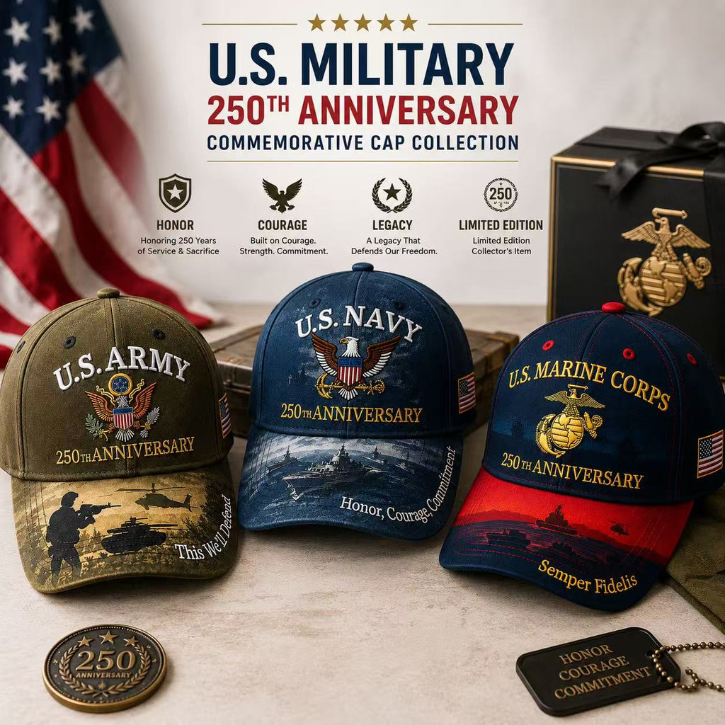 🔥 Father’s Day Sale 50% OFF - ❤️250th Anniversary Commemorative Cap Collection