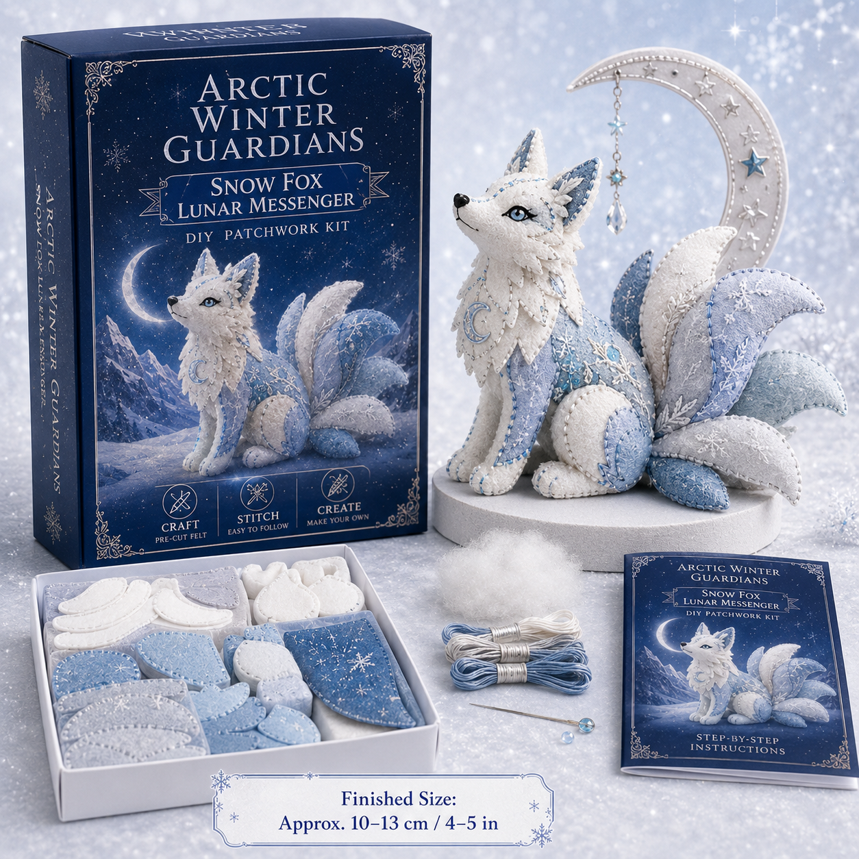 🔥Last 4 Hours: 50% off 🔥– Arctic Winter Guardians DIY Patchwork Kit