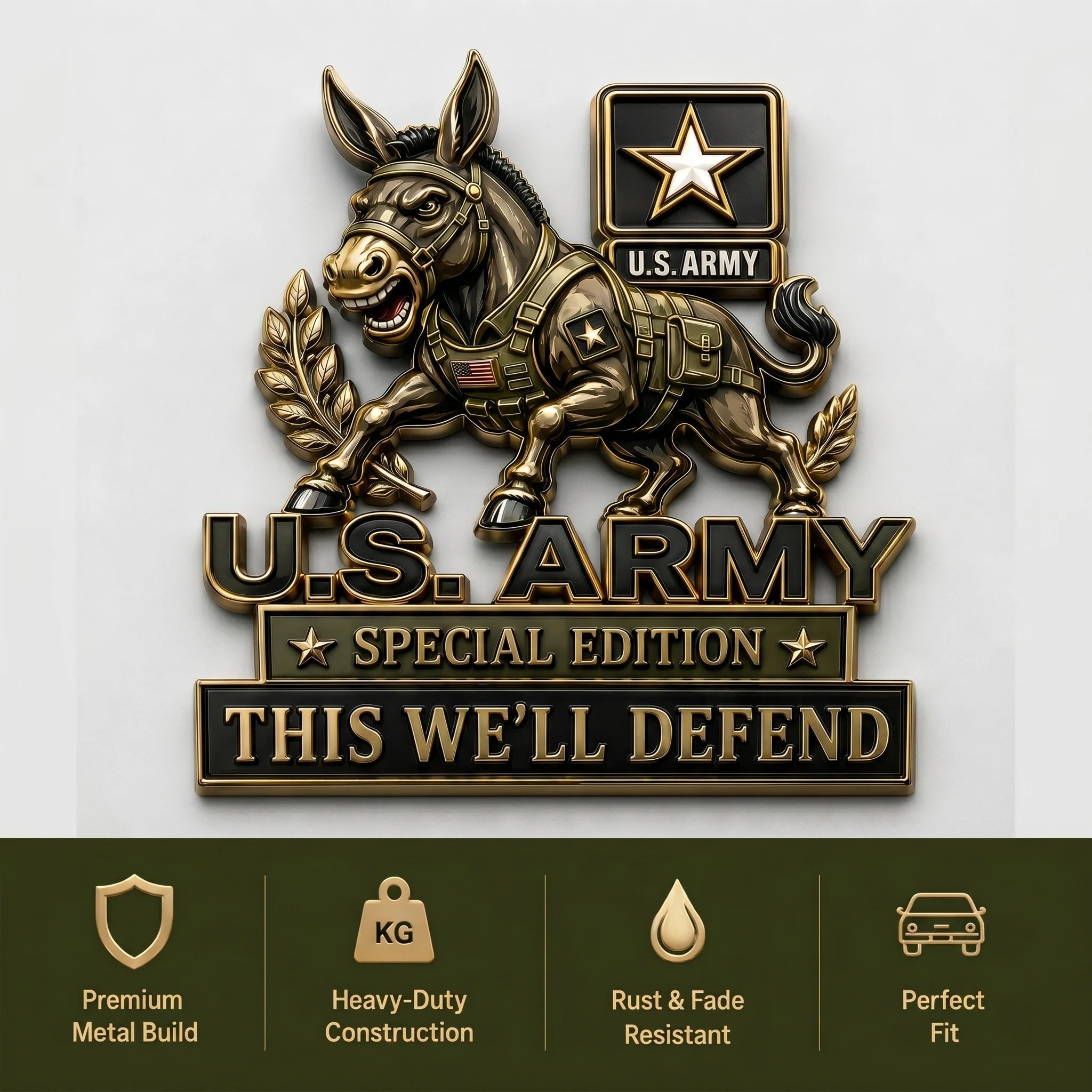 🔥Last Day Promo: 49% OFF ⚓-US Military Branch Car Emblem Metal Badge Collection - ✈️Buy 2 Free Shipping Today!