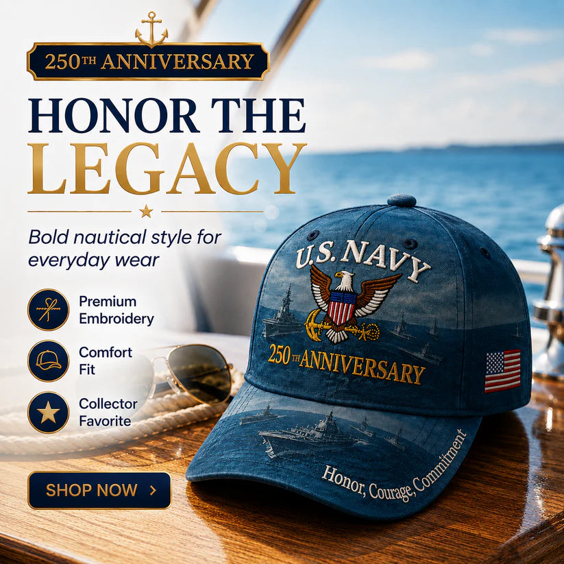 🔥 Father’s Day Sale 50% OFF - ❤️250th Anniversary Commemorative Cap Collection