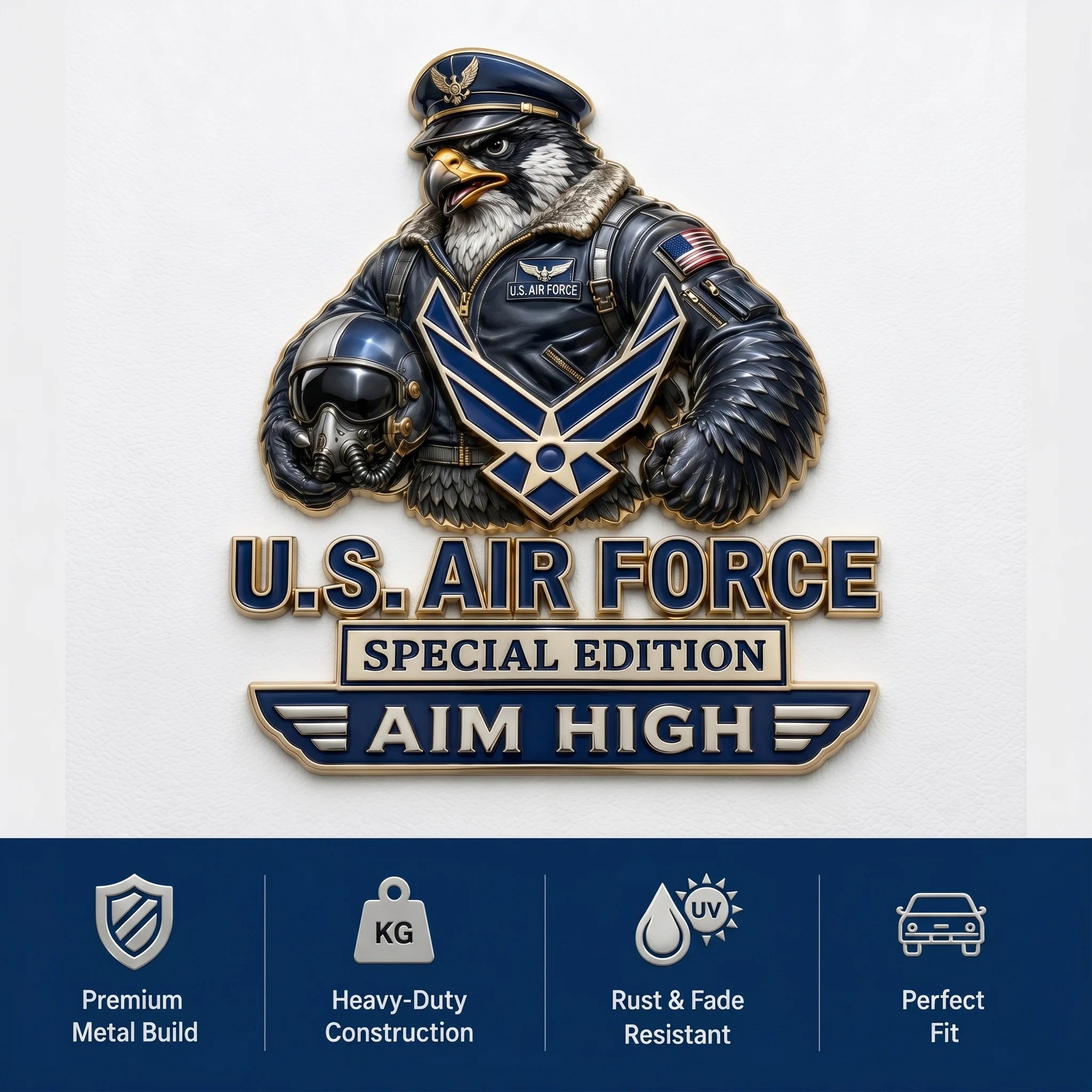 🔥Last Day Promo: 49% OFF ⚓-US Military Branch Car Emblem Metal Badge Collection - ✈️Buy 2 Free Shipping Today!