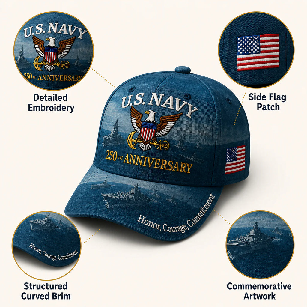 🔥 Father’s Day Sale 50% OFF - ❤️250th Anniversary Commemorative Cap Collection