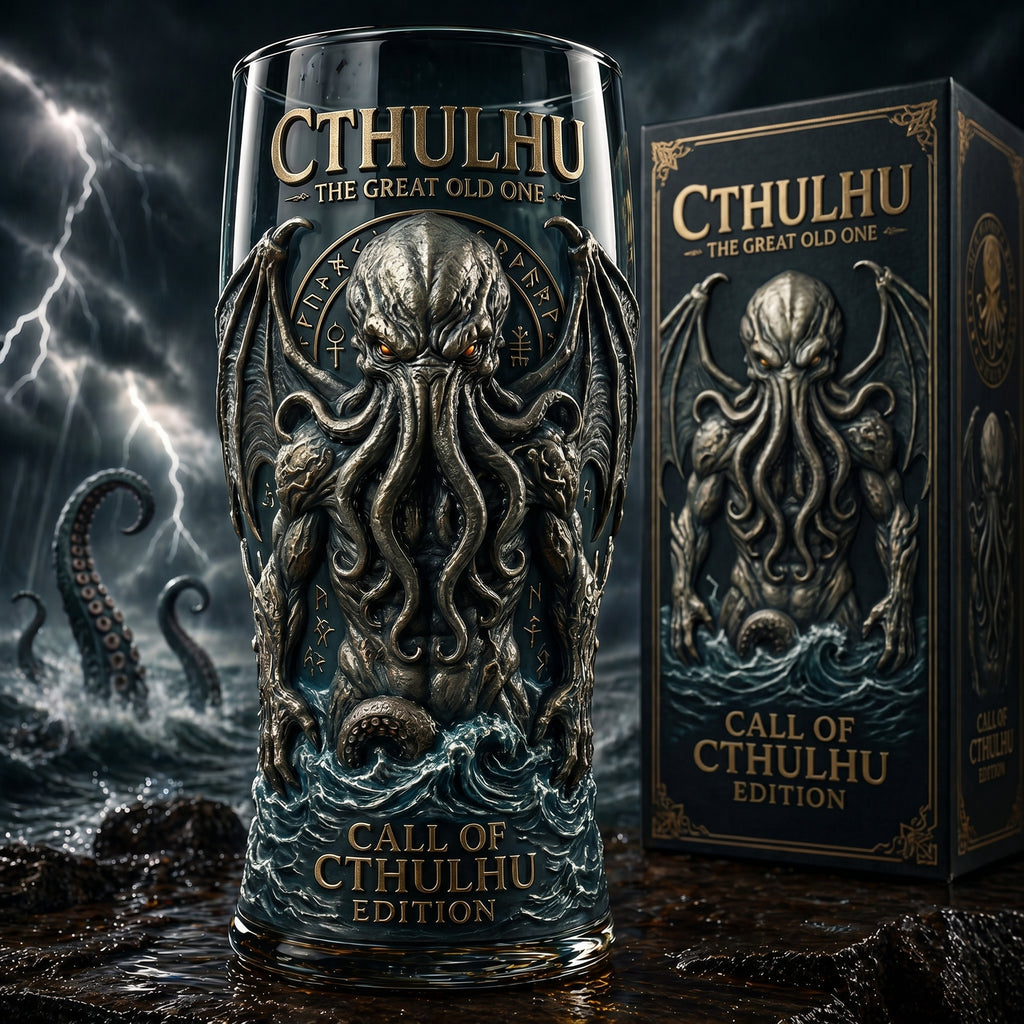 ⚡🐉 MYTHIC TITANS SERIES BEER GLASS🍺🔥
