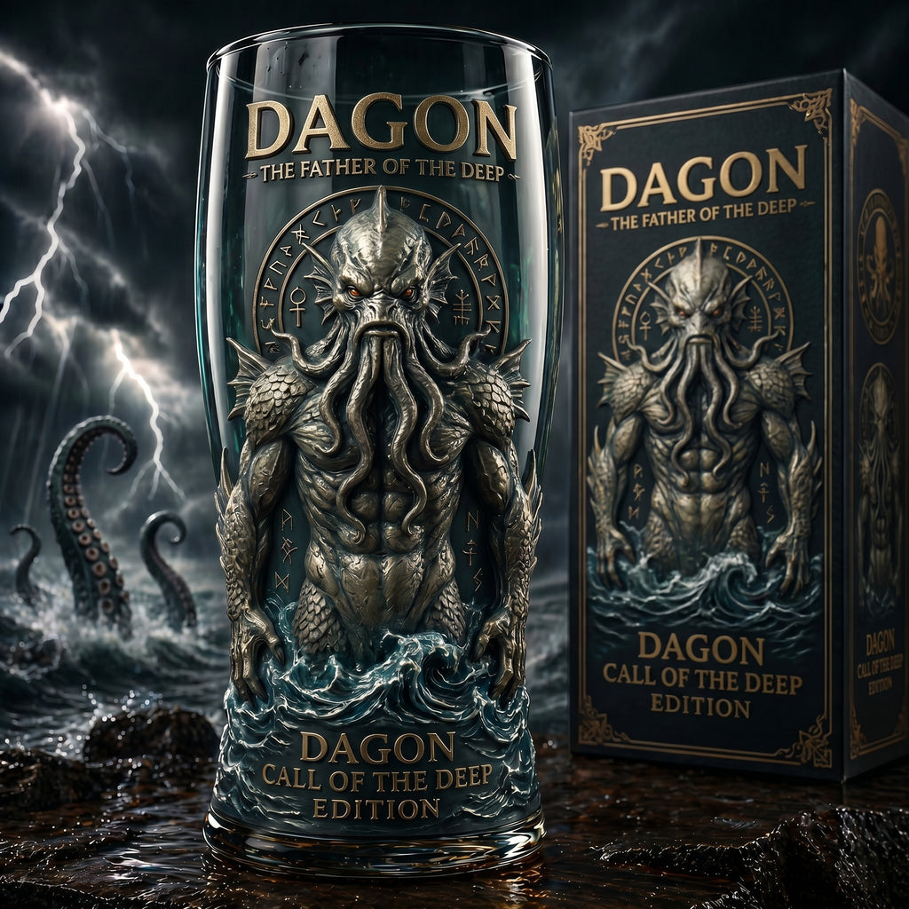 ⚡🐉 MYTHIC TITANS SERIES BEER GLASS🍺🔥
