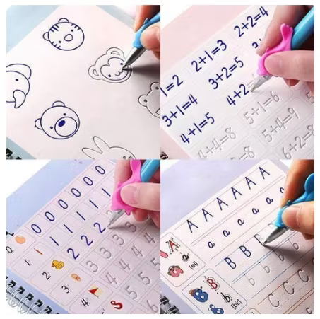 💥LAST DAY SALE 50% OFF💥📚MagicBook | Kids Practice Copybook Set (4Pcs/Set)