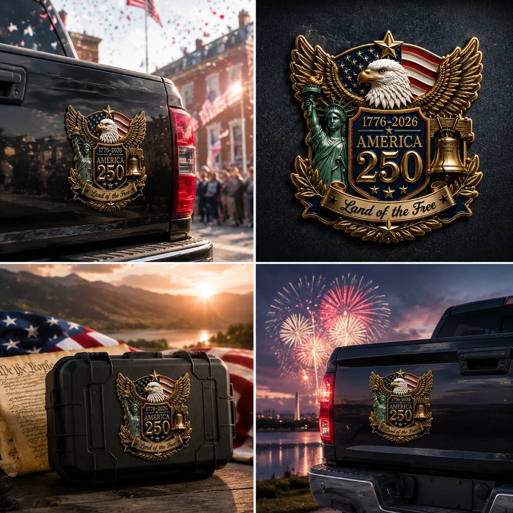 🔥Last Day Promo: 49% OFF 🎖️- America 250th Anniversary Commemorative Car Emblem Metal Badge - ✈️Buy 2 Free Shipping Today!