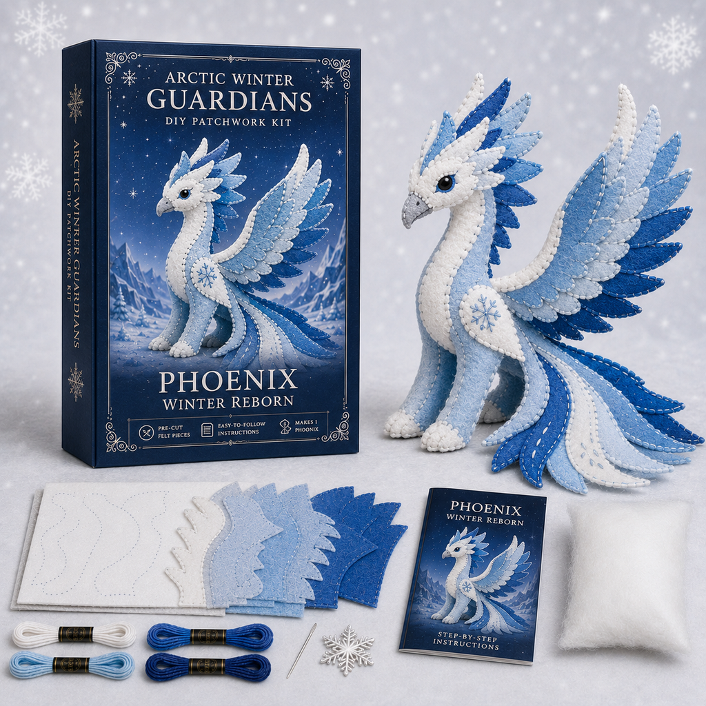 🔥Last 4 Hours: 50% off 🔥– Arctic Winter Guardians DIY Patchwork Kit