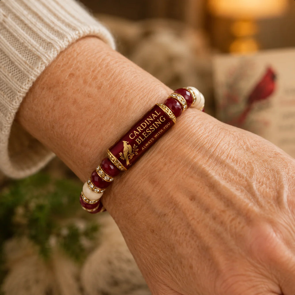🏆Last Day Promo: 49% OFF - Cardinal Blessing Keepsake Bracelet ❤️