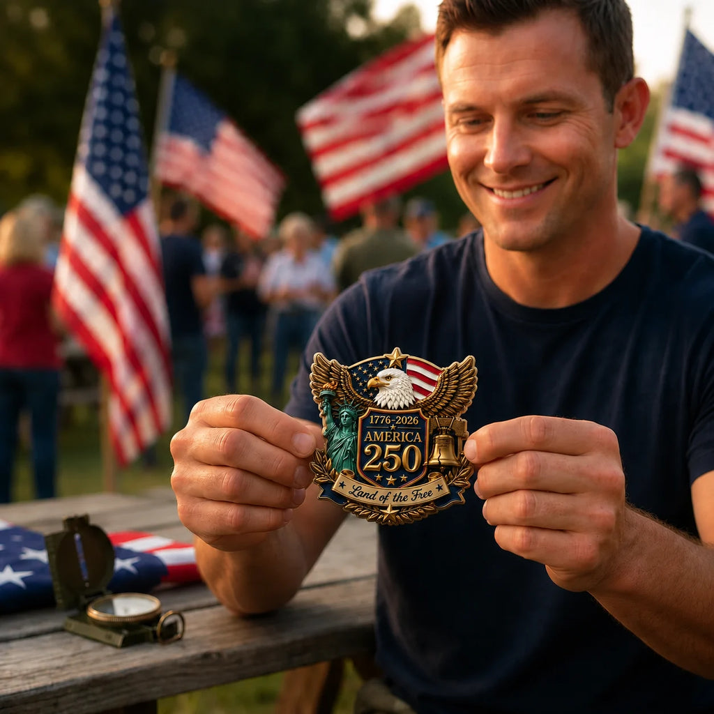 🔥Last Day Promo: 49% OFF 🎖️- America 250th Anniversary Commemorative Car Emblem Metal Badge - ✈️Buy 2 Free Shipping Today!