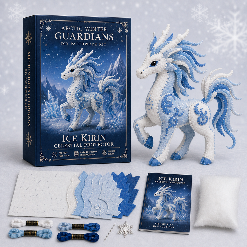 🔥Last 4 Hours: 50% off 🔥– Arctic Winter Guardians DIY Patchwork Kit