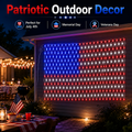 🔥 Limited-time 50% OFF🎉----Solar American Flag Lights Outdoor