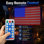 🔥 Limited-time 50% OFF🎉----Solar American Flag Lights Outdoor