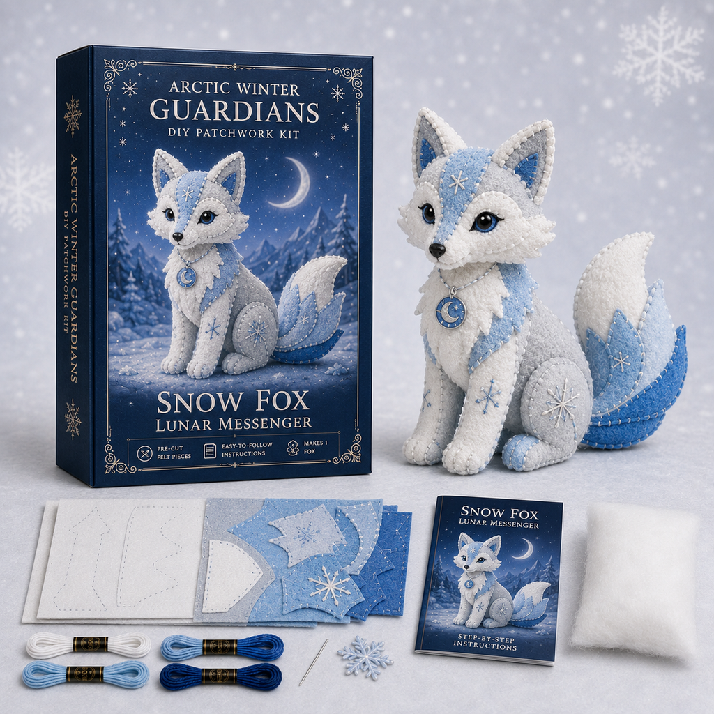 🔥Last 4 Hours: 50% off 🔥– Arctic Winter Guardians DIY Patchwork Kit