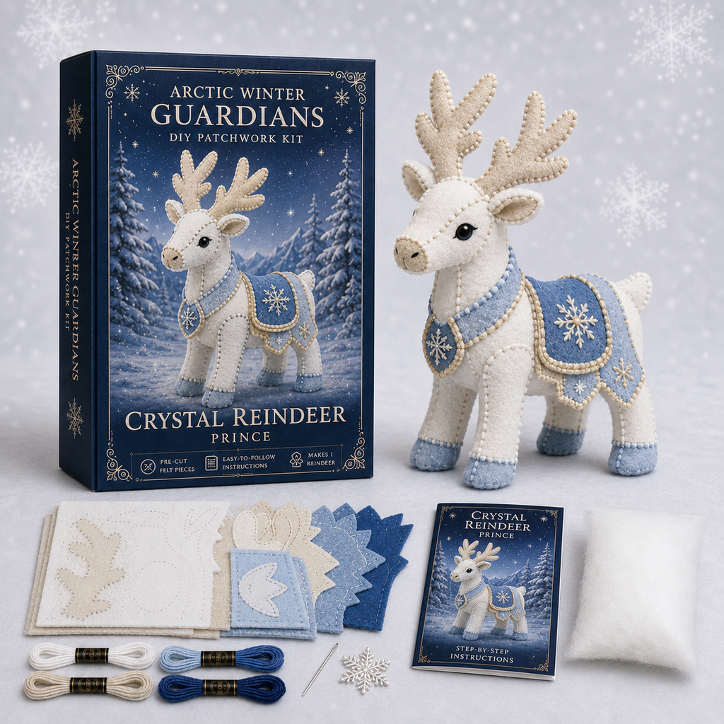 🔥Last 4 Hours: 50% off 🔥– Arctic Winter Guardians DIY Patchwork Kit