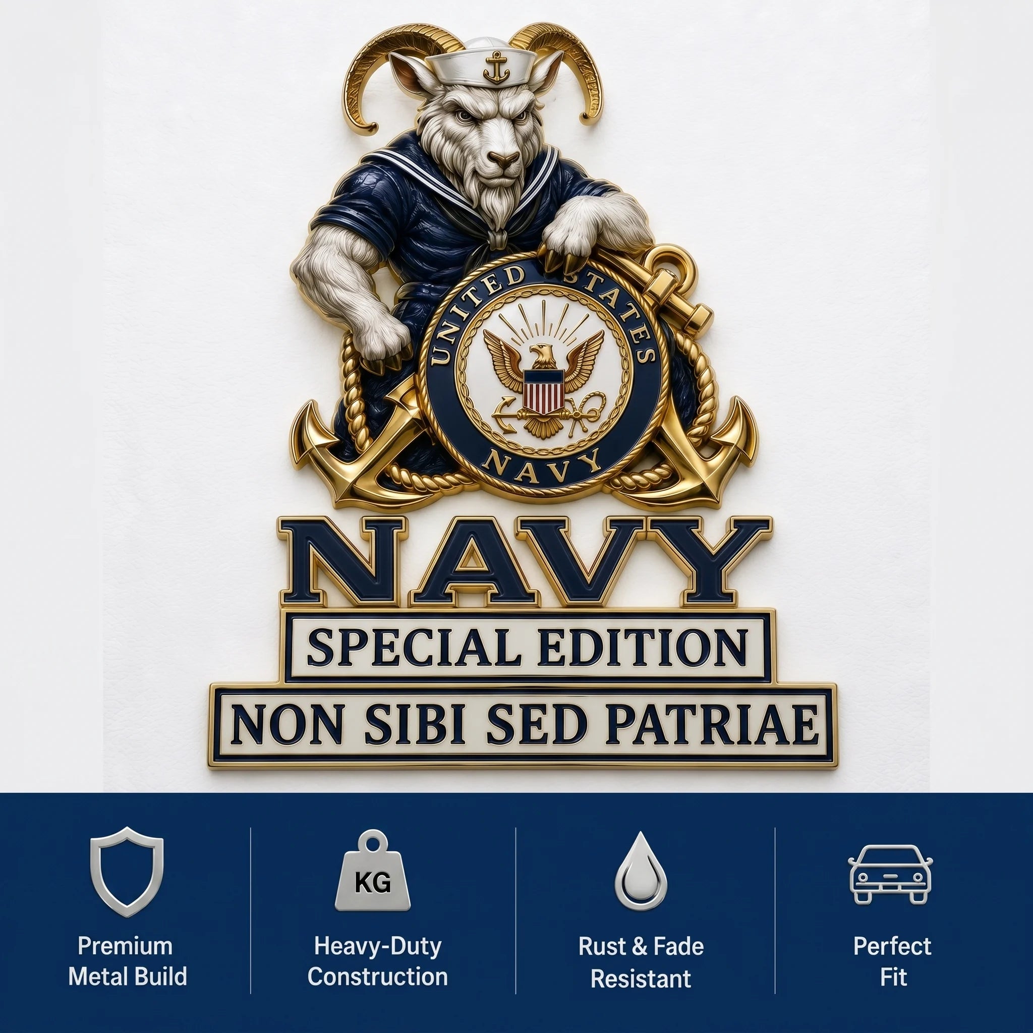🔥Last Day Promo: 49% OFF ⚓-US Military Branch Car Emblem Metal Badge Collection - ✈️Buy 2 Free Shipping Today!