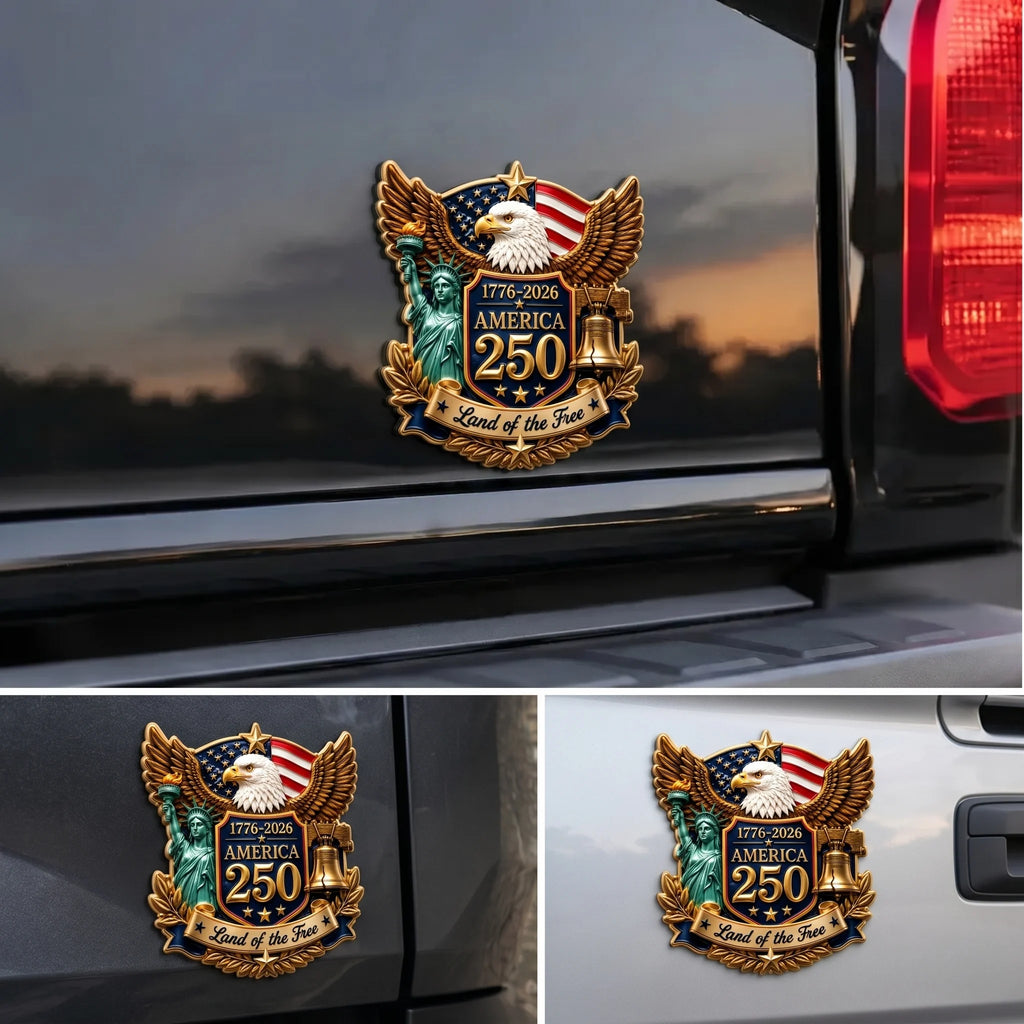 🔥Last Day Promo: 49% OFF 🎖️- America 250th Anniversary Commemorative Car Emblem Metal Badge - ✈️Buy 2 Free Shipping Today!