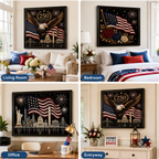 🦅America 250th Anniversary Pearl Art Kit – Stars & Stripes Skyline Limited Edition
