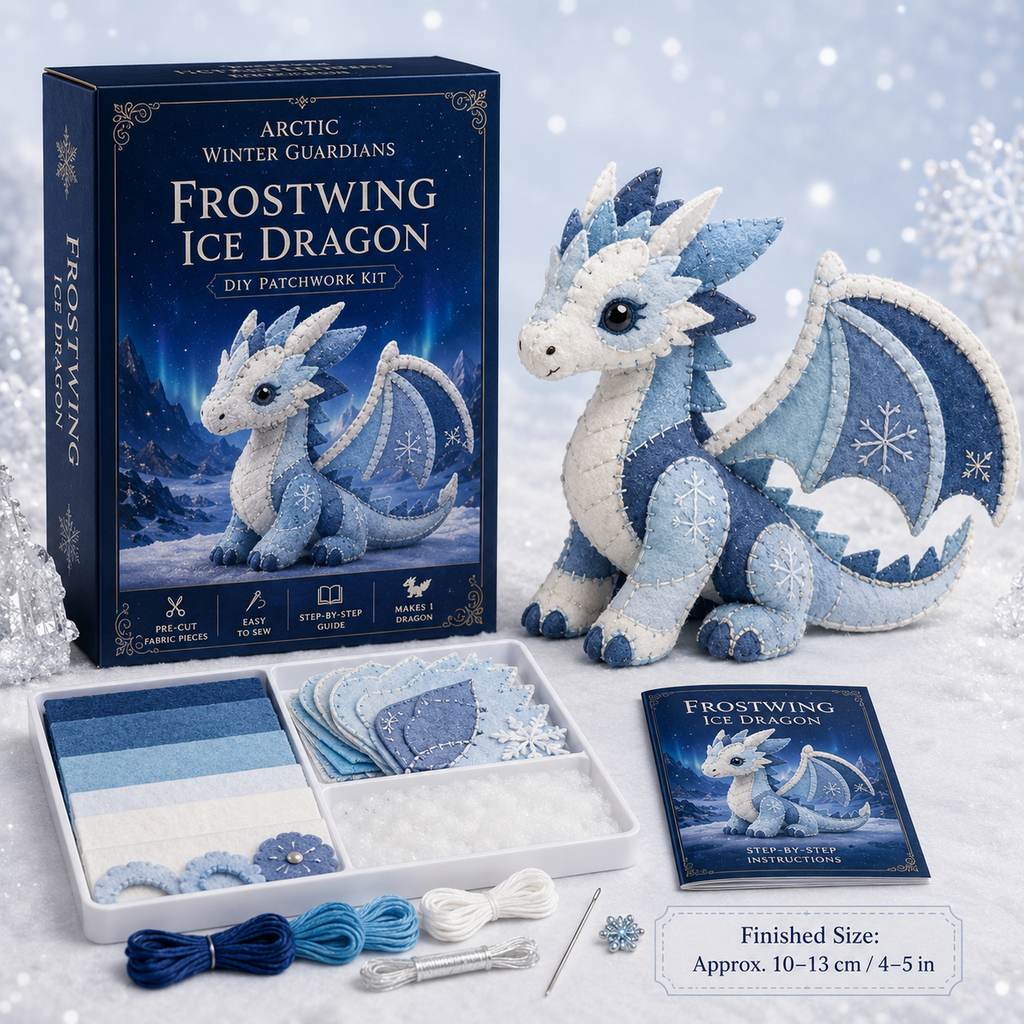 🔥Last 4 Hours: 50% off 🔥– Arctic Winter Guardians DIY Patchwork Kit