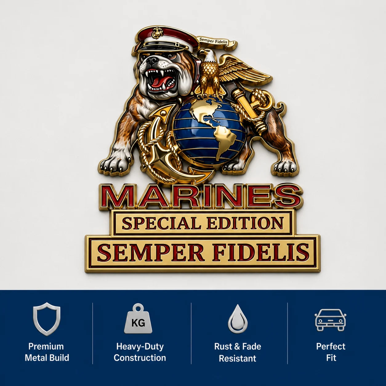 🔥Last Day Promo: 49% OFF ⚓-US Military Branch Car Emblem Metal Badge Collection - ✈️Buy 2 Free Shipping Today!