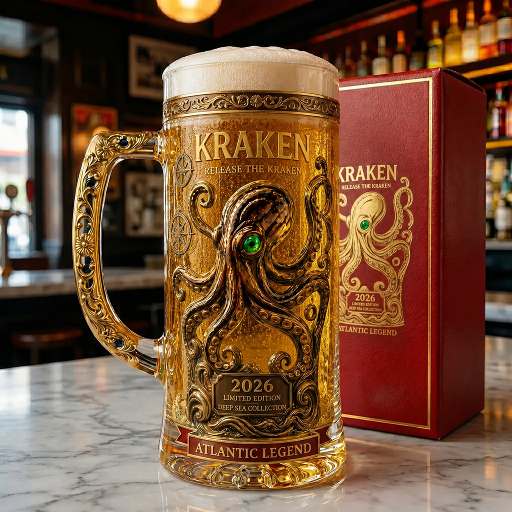 KRAKEN ATLANTIC LEGEND GLASS – 2026 LIMITED EDITION