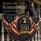 🔥Limited Edition🔥🇺🇸America 250 Fan Bunting Flag