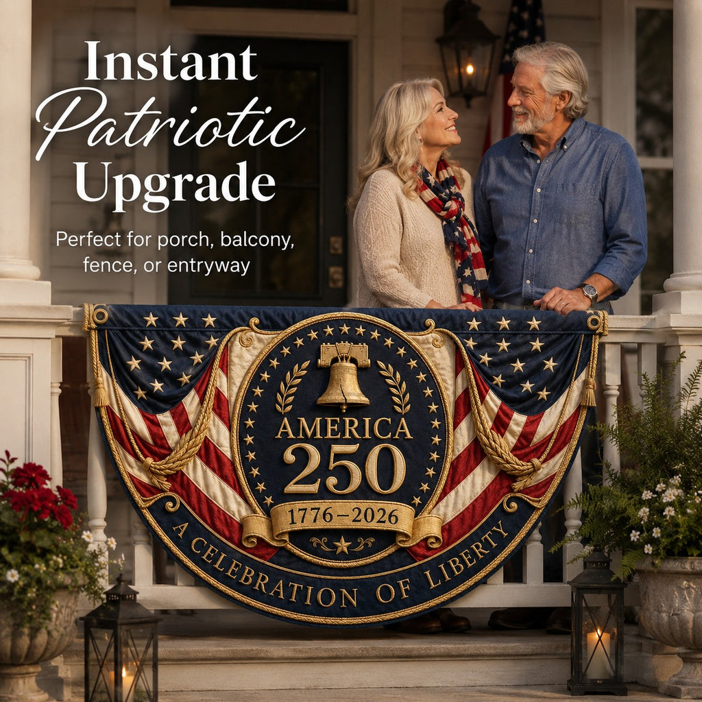 🔥Limited Edition🔥🇺🇸America 250 Fan Bunting Flag