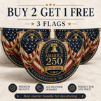 🔥Limited Edition🔥🇺🇸America 250 Fan Bunting Flag