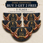 🔥Limited Edition🔥🇺🇸America 250 Fan Bunting Flag
