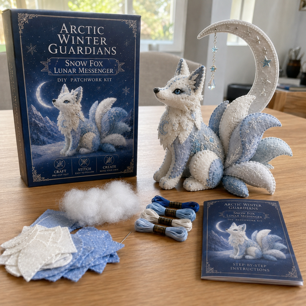 🔥Last 4 Hours: 50% off 🔥– Arctic Winter Guardians DIY Patchwork Kit
