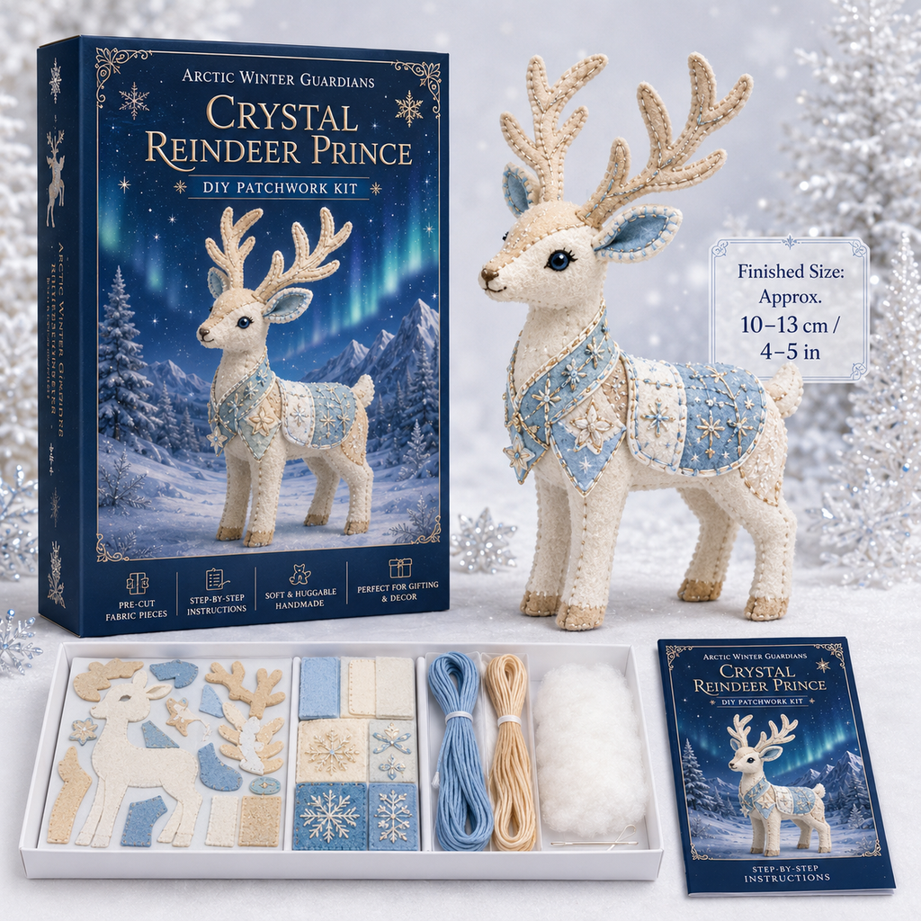 🔥Last 4 Hours: 50% off 🔥– Arctic Winter Guardians DIY Patchwork Kit