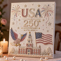 🔥USA 250th Anniversary DIY Pearl Painting Kit ✨❤️‍🔥