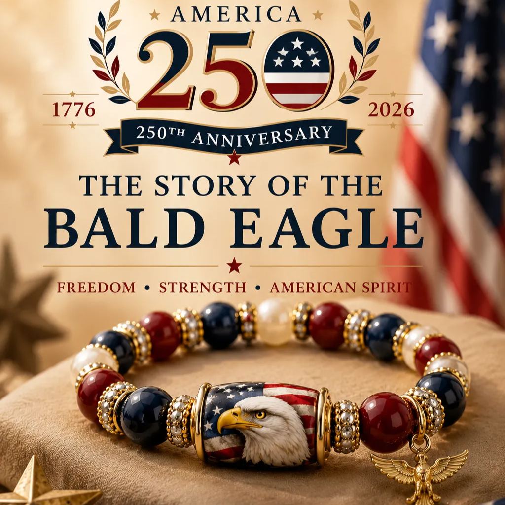 🔥 Limited-time 50% OFF🎉- Liberty Eagle 250 Bracelet – Celebrating America’s Freedom