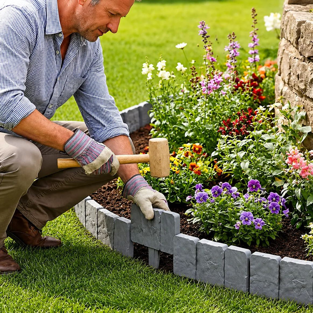 🏡2026 HOT SALE🥳💞50K+ SOLD!🌿✨ 50% OFF! Faux Stone Garden Edging Border! ♻️